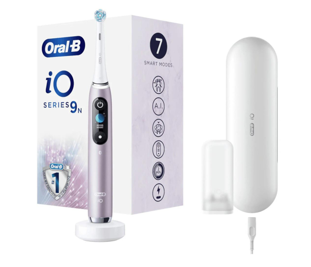 Oral-B Szczoteczka magnetyczna iO9 (różowa) - 1069526 - zdjęcie